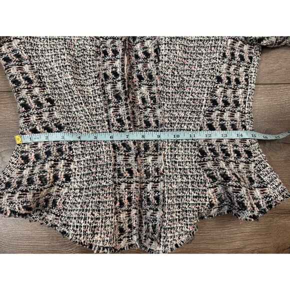 Women's Rebecca Taylor Mixed Tweed Blazer Jacket 4 - Picture 8 of 12